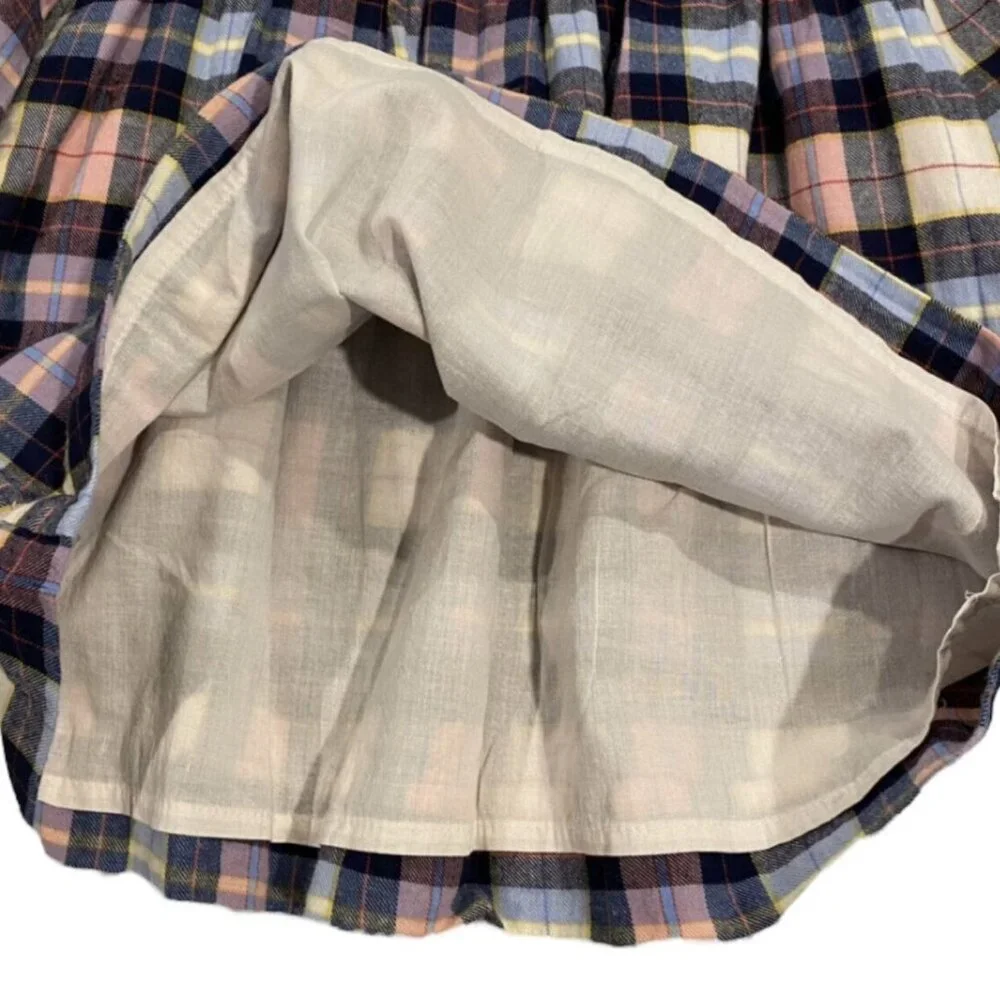 Baby Gap 12-18m Pink & Blue Plaid Dress